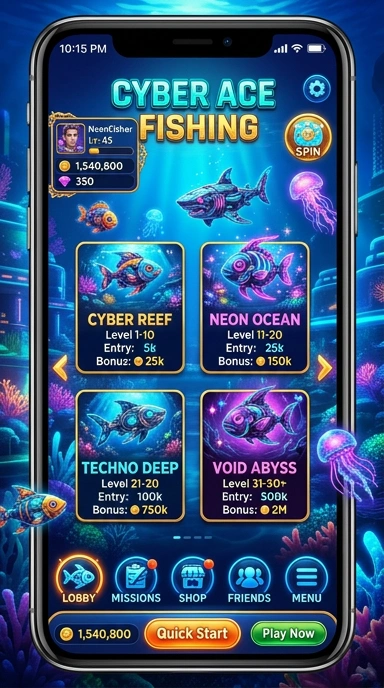 Tangkapan layar menu pencarian aplikasi di kagandan yang intuitif.
